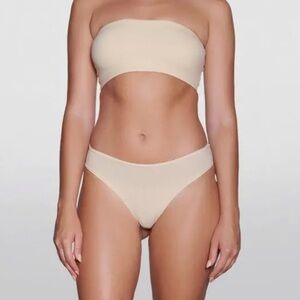 SKIMS FITS EVERYBODY Cheeky Brief 5-Pack Blue Rosebud Multi‎ Small New With Tags